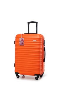 WITTCHEN MEDIUM SUITCASE WITH LUGGAGE TAG FROM ABS - Kufr - orange