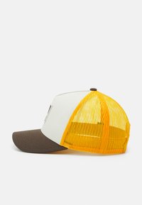 Brixton ALPHA BLOCK UNISEX - Boné - golden glow/off white/deep brown