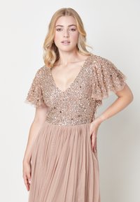 BEAUUT EMBELLISHED SEQUINS  - Occasion wear - taupe blush