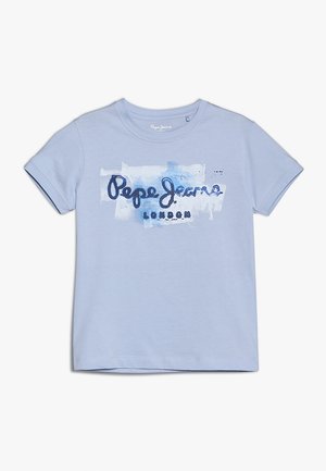 GOLDERS JK - Print T-shirt - dazed blue