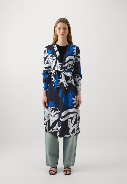 Vero Moda VMEASY LONG KIMONO - Jachetă de vară - night sky/blue