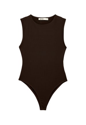 Koton, CREW NECK BODYSUIT. - Top - brown