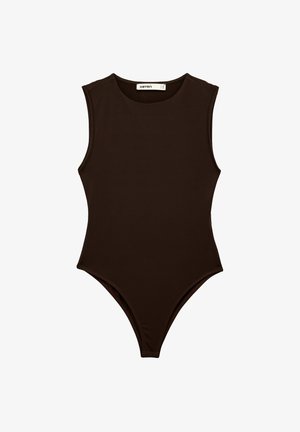 Koton, CREW NECK BODYSUIT. - Top - brown