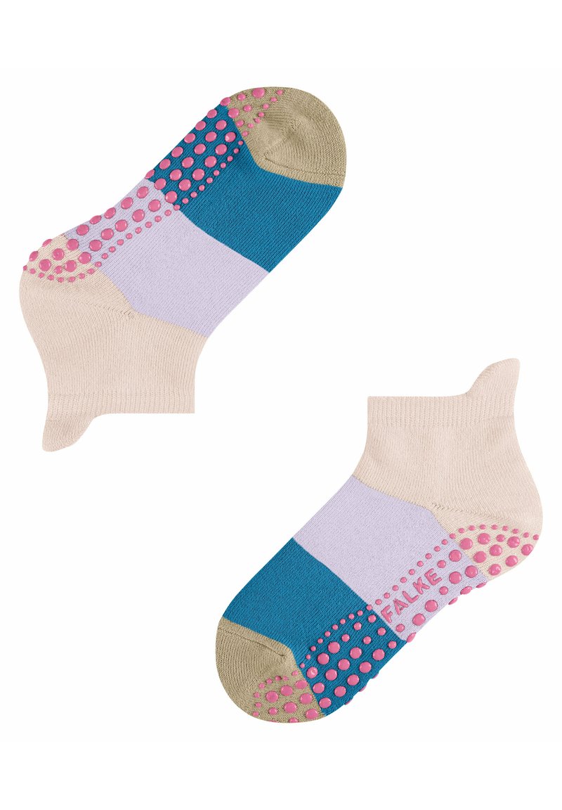 FALKE Colour Block - Chaussettes - peach whip
