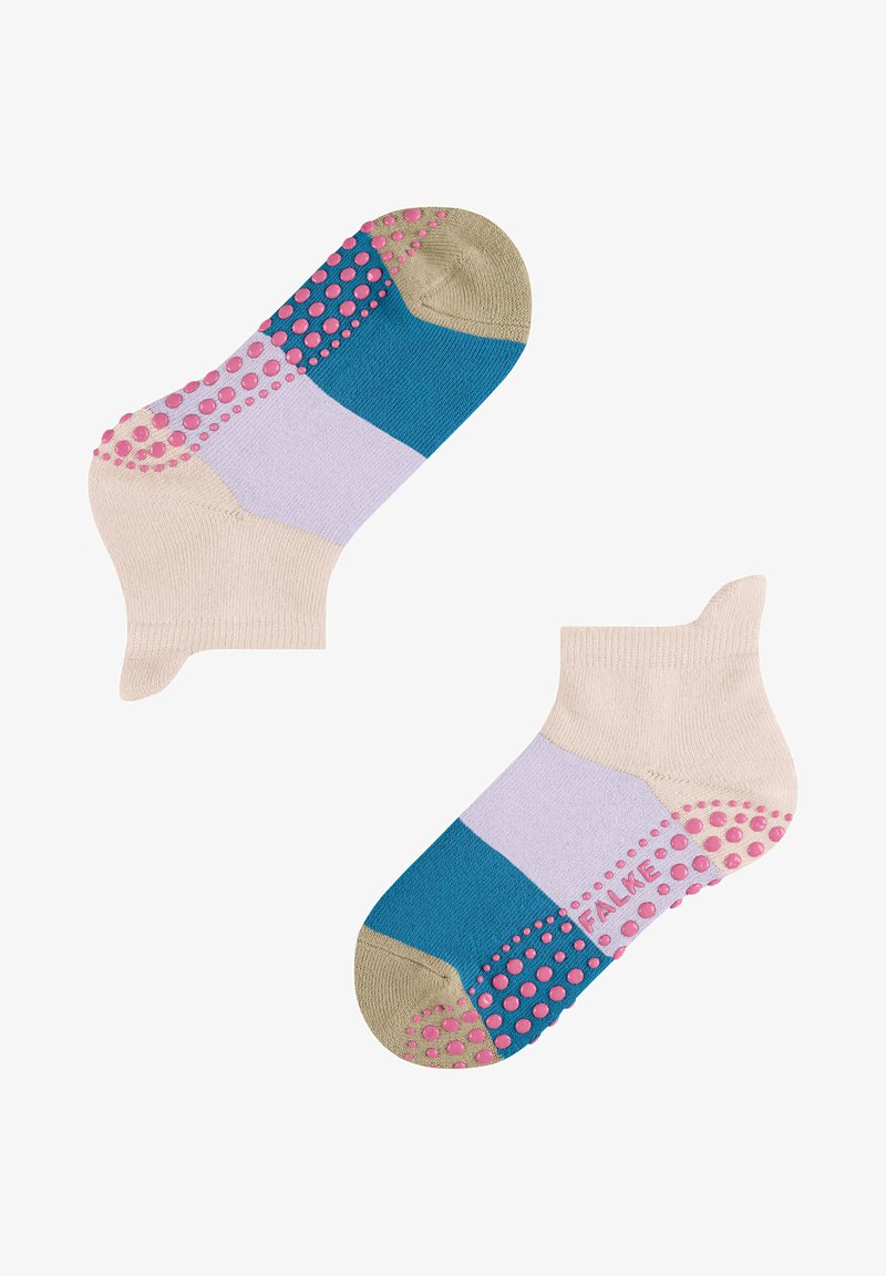 FALKE Colour Block - Chaussettes - peach whip