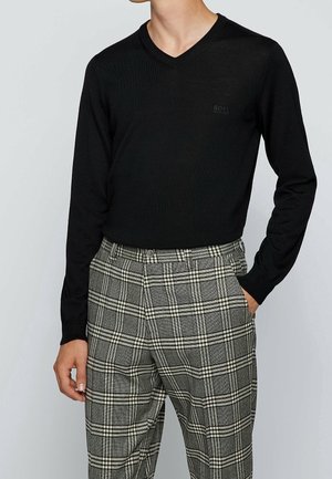 Strickpullover - black