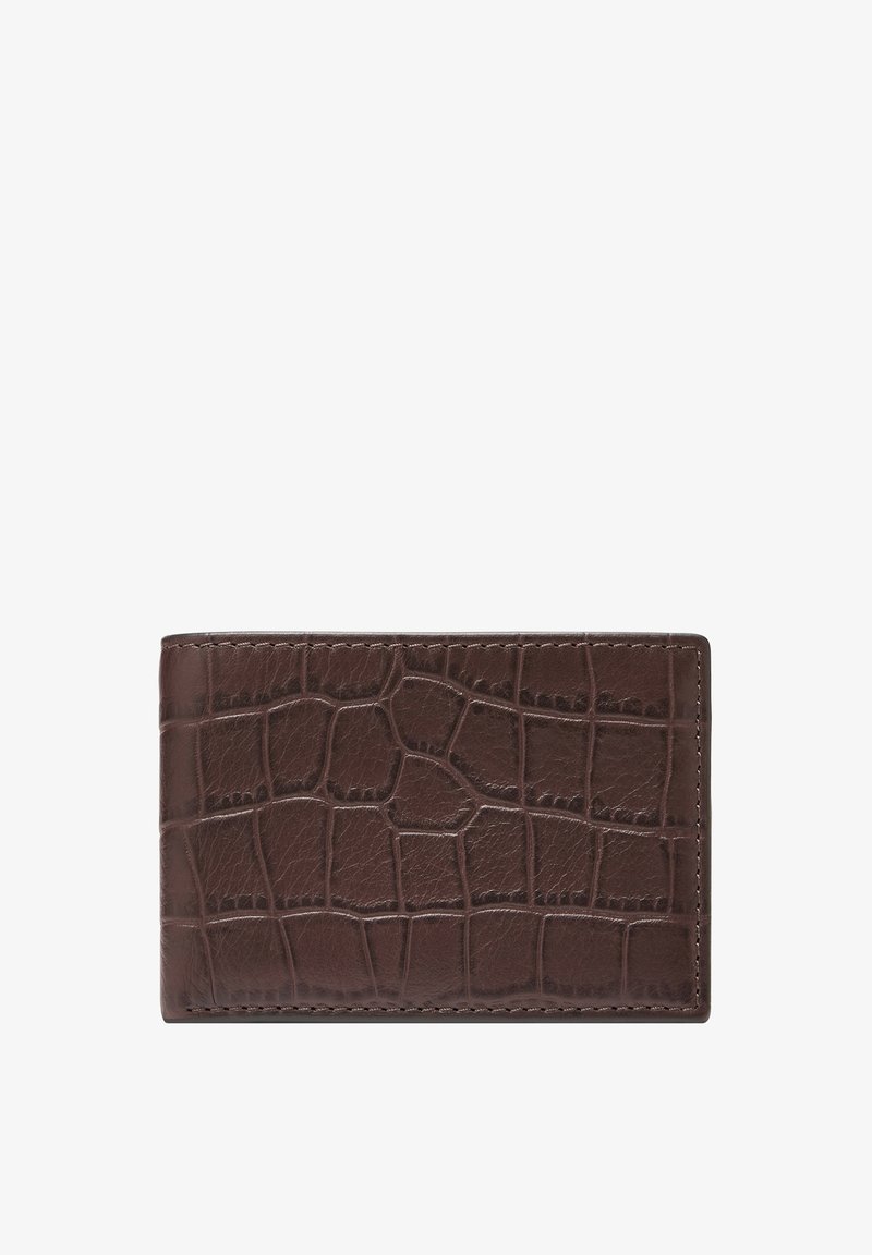 Fossil SMALL DERRICK - Portefeuille - brown