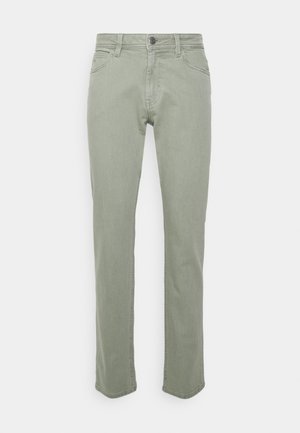 COLOURED - Straight leg jeans - dark smoke green