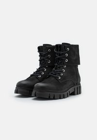Felmini Botines con cordones - black
