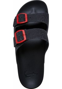 Karl Kani POOL - Papucsszandálok - grey black red