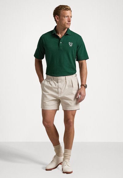 Polo Ralph Lauren CLASSIC FIT TENNIS CREST MESH POLO SHIRT - Polokošeľa - moss agate