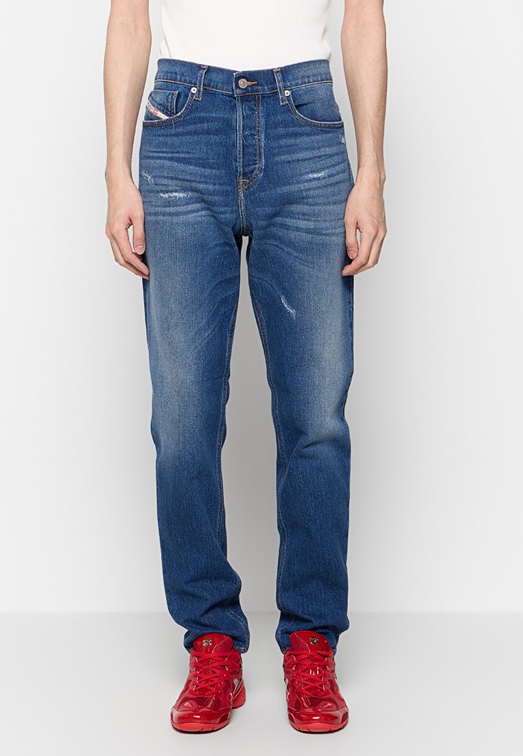 Diesel Straight leg jeans blauw