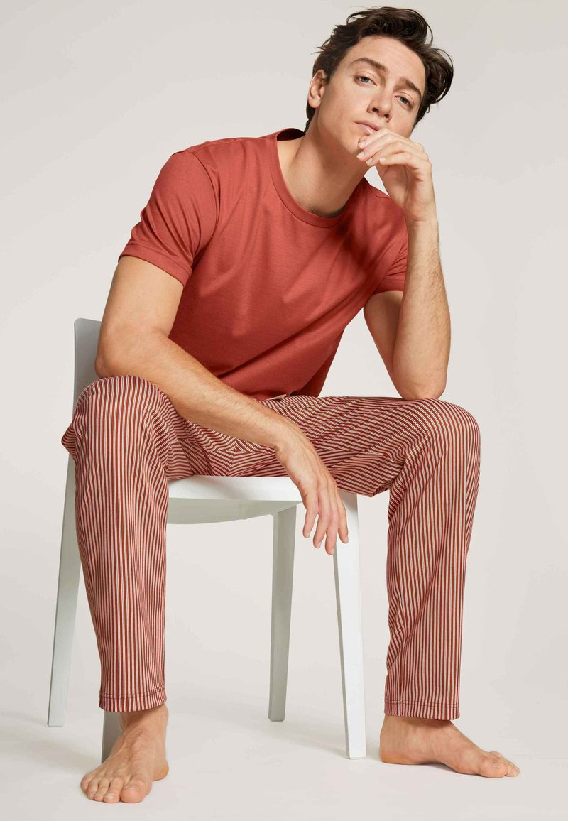 Herren Pyjamas | Calida Nachtwäsche Hose red pepper/cognac - ZX47780 Herren Pyjamas | Calida Nachtwäsche Hose red pepper/cognac - ZX47780
