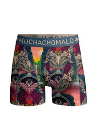 MUCHACHOMALO 2-PACK SOLID - Boxer alsónadrág - print blue
