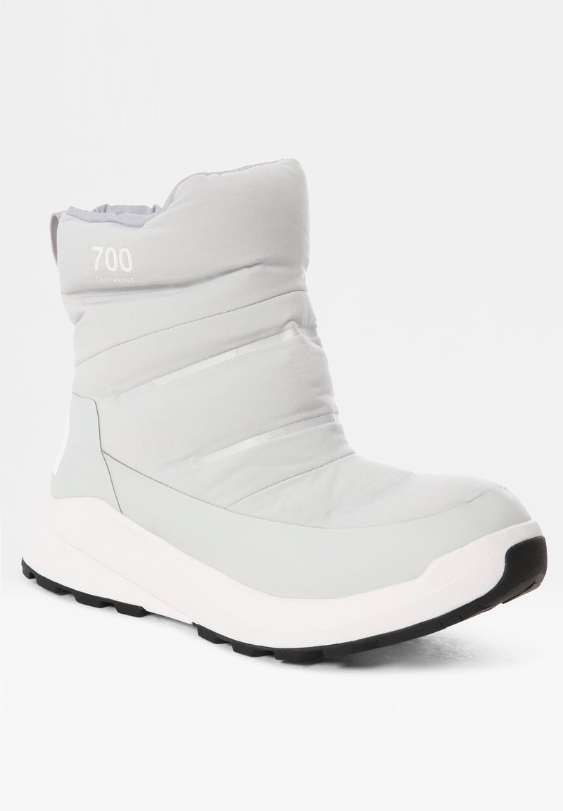 The North Face W Nuptse Ii Mountain Shoes Tin Grey Tnf White Dark Grey Zalando De