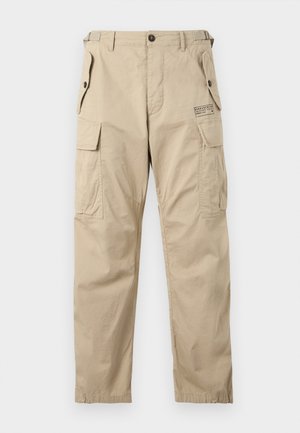 UTILITY WIDE PANT - Παντελόνι cargo - stone