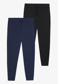 2 PACK - Pizsama alsók - dark blue/black