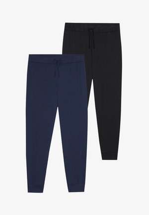 2 PACK - Donji dio pidžame - dark blue/black