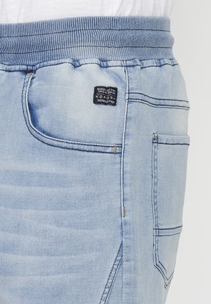 Koroshi BERMUDA JOGGER  - Jeansshort - azul cl light blue