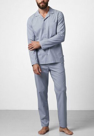 Seidensticker, HERREN SCHLAFANZUG LANG BODYWEAR SET - Pyjamas - nightblue