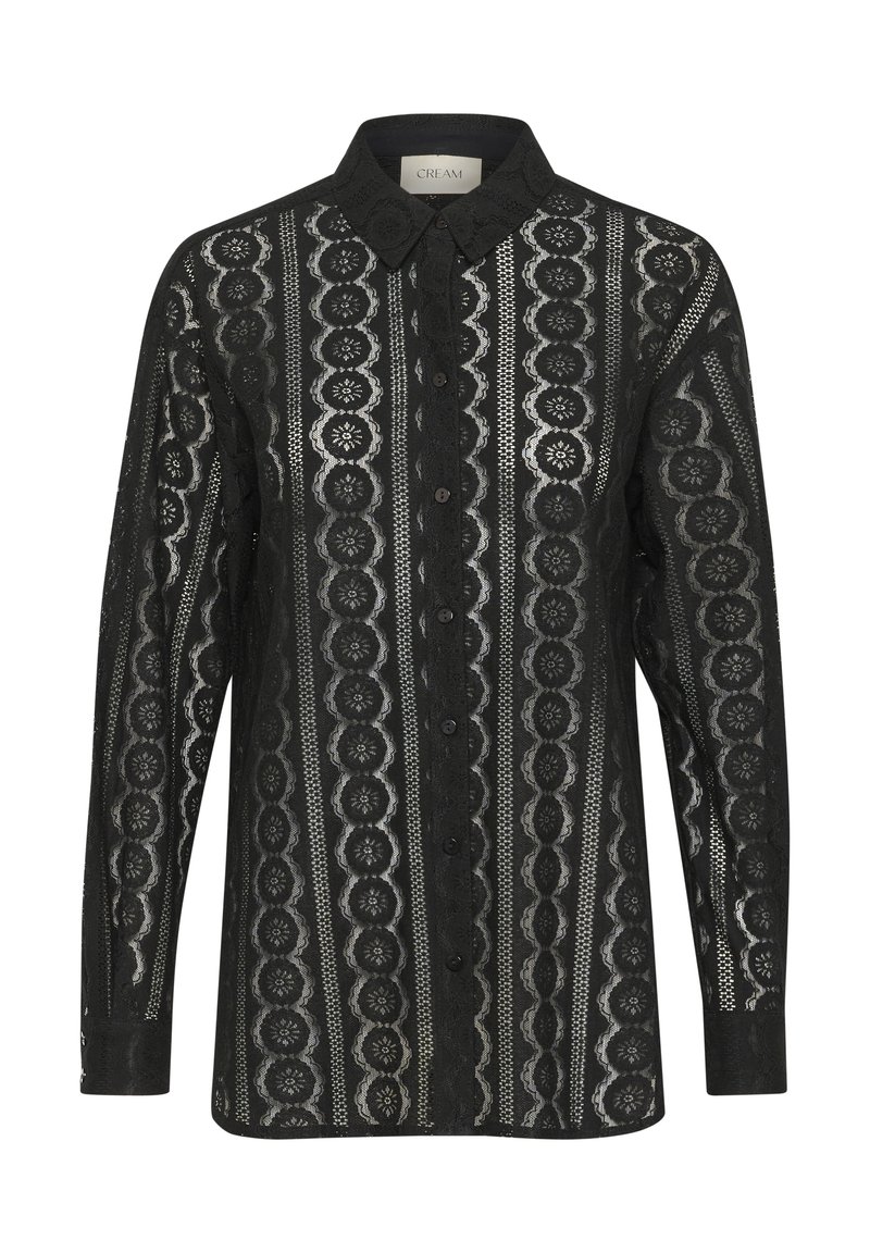 Cream Overhemdblouse zwart Cream Overhemdblouse zwart