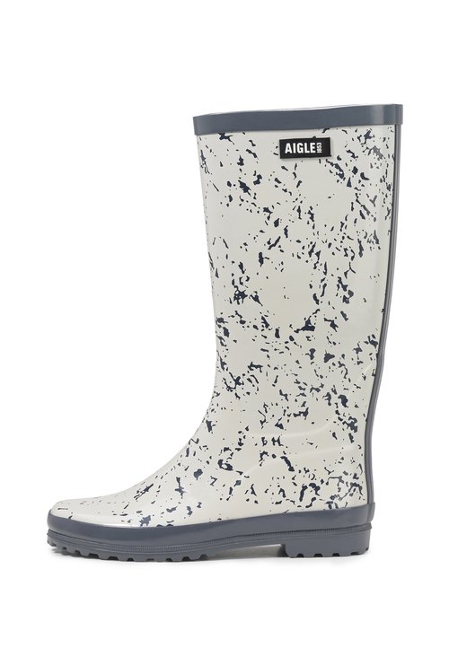 Bottes De Pluie En Caoutchouc Pour Femme - Bottes Longues Élégantes Extérieur Toutes Saisons
