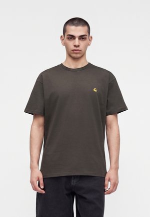 Carhartt WIP CHASE - T-shirt basique - shungite