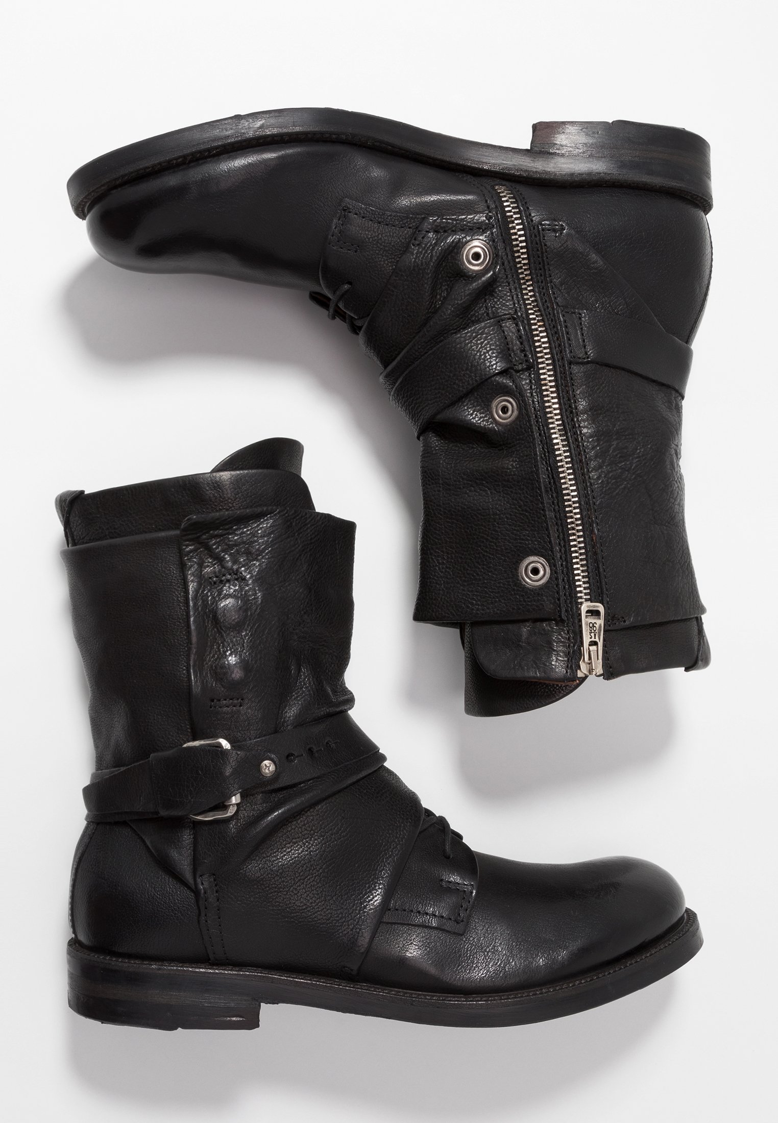 A.S.98 SAMURAI Veterlaarzen nero Zalando.nl Biker Boots Motorlaarzen − 113 Producten van 10 Merken