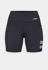 SIGNATURE POCKET CONTOURING SHORTS - Leggings - black