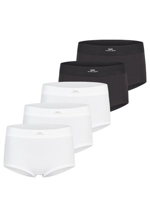 5 PACK - Culotte - weiß/schwarz