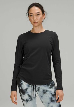 LOVE LONG-SLEEVE - Pitkähihainen paita - black