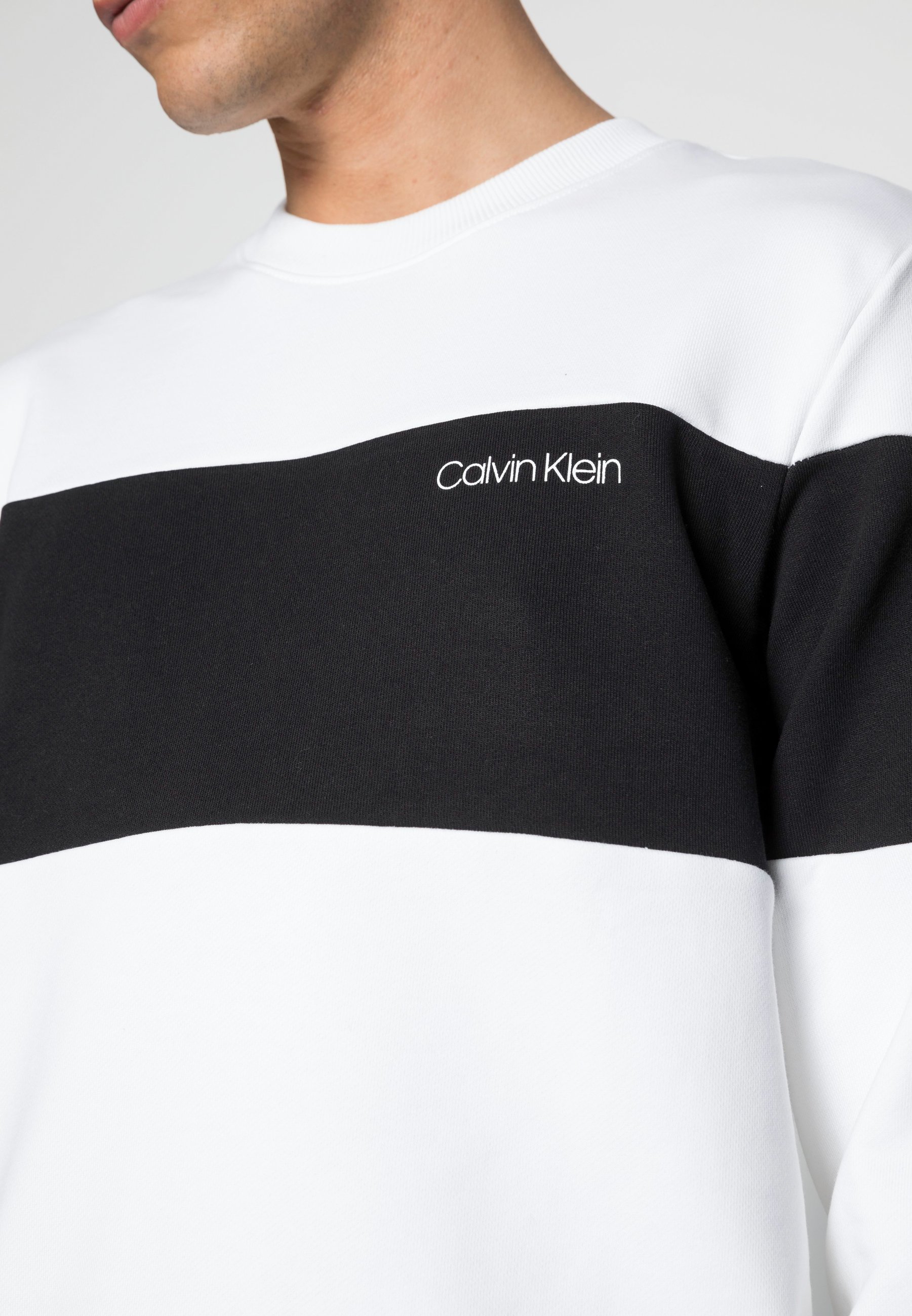 Calvin Klein LOGO - Sudadera - white/blanco - Zalando.es