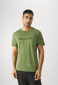 Columbia - CSC BASIC LOGO™ SHORT SLEEVE - Trükipildiga T-särk - canteen Väikepilt 1