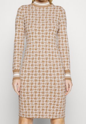 Gebreide jurk - beige