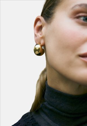 BOLD CREOLES HOOPS LARGE - Korvakorut - gold-coloured