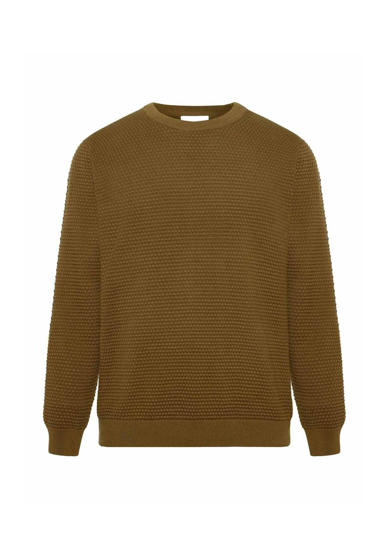 KnowledgeCotton Apparel Trui olijfgroen