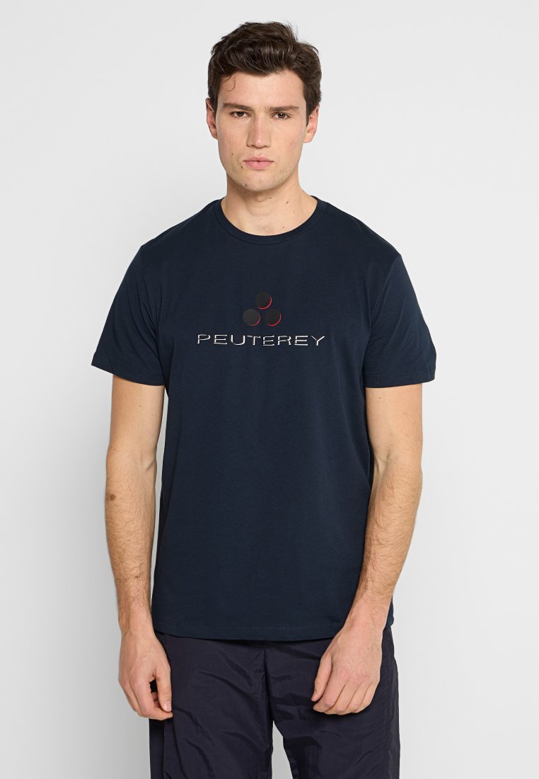 Peuterey T-shirt print donkerblauw