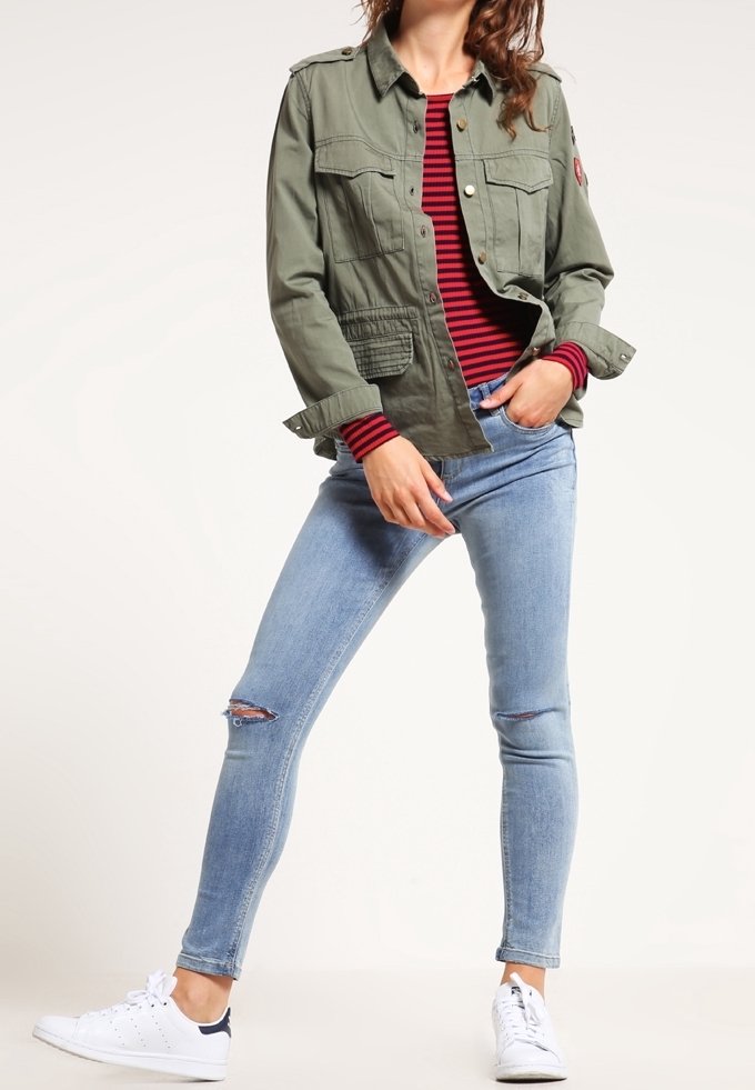 Veste En Jean Femme Jennyfer Taille 34 (XS) - Bleu, Coupe Skinny - Occasion Très Bon état