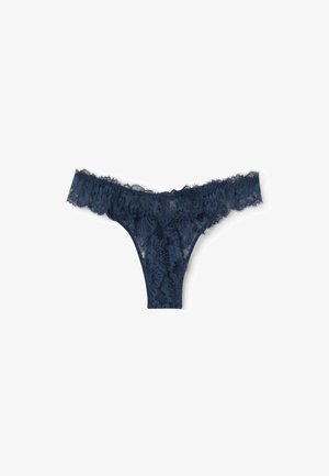 Intimissimi, FANCIFUL FLOWERS BRASILIAN - Tanga - blue