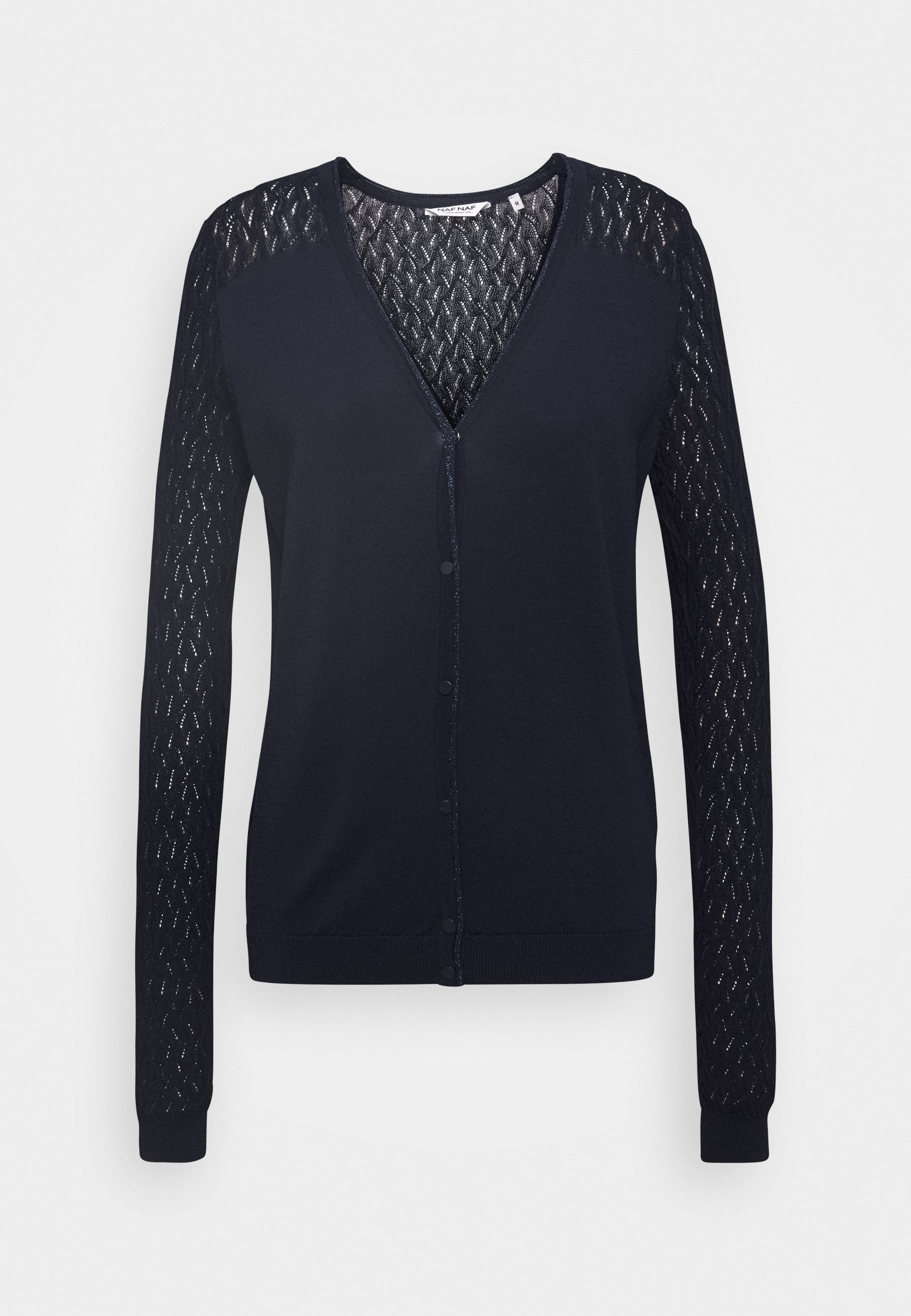 Gilet Haut Femme Henry Holland - Bleu Marine Avec Détails Dentelle - Taille 6 - Neuf Avec Étiquettes