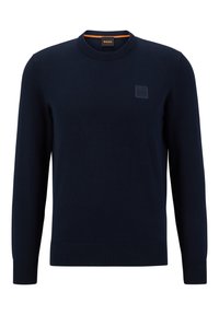 BOSS KANOVANO - Strickpullover - dark blue/dunkelblau