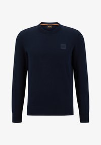 BOSS KANOVANO - Strickpullover - dark blue/dunkelblau