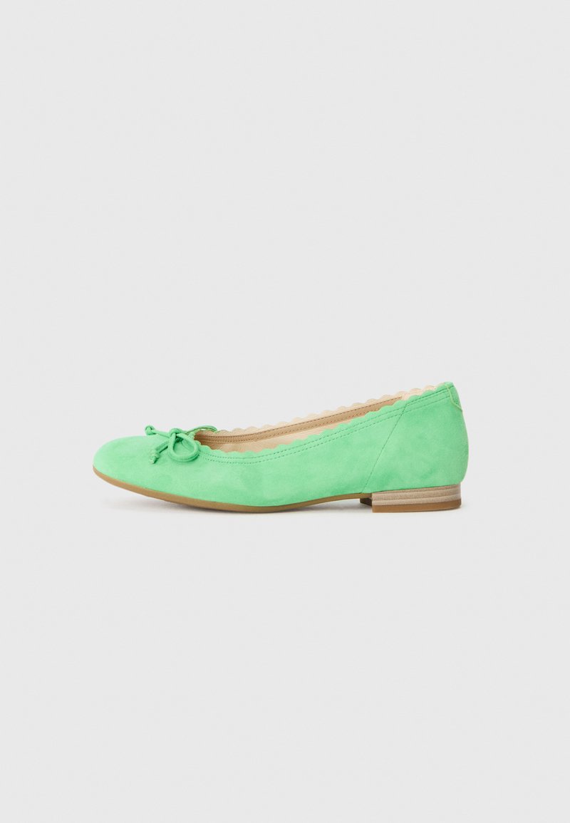 Gabor Comfort Ballerina’s lichtgroen