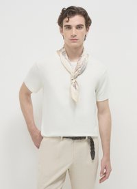 Calliope TINTA UNITA - T-shirt basic - bianco lana
