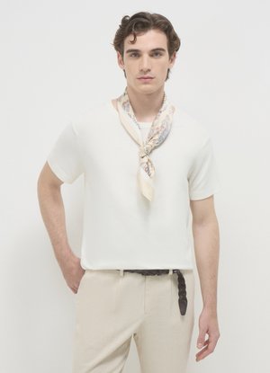 Calliope TINTA UNITA - T-Shirt basic - bianco lana