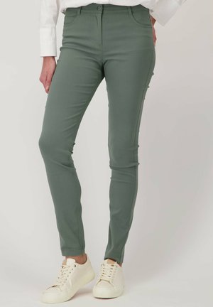 Claude Arielle EDITH - Pantalon classique - petrolgreen