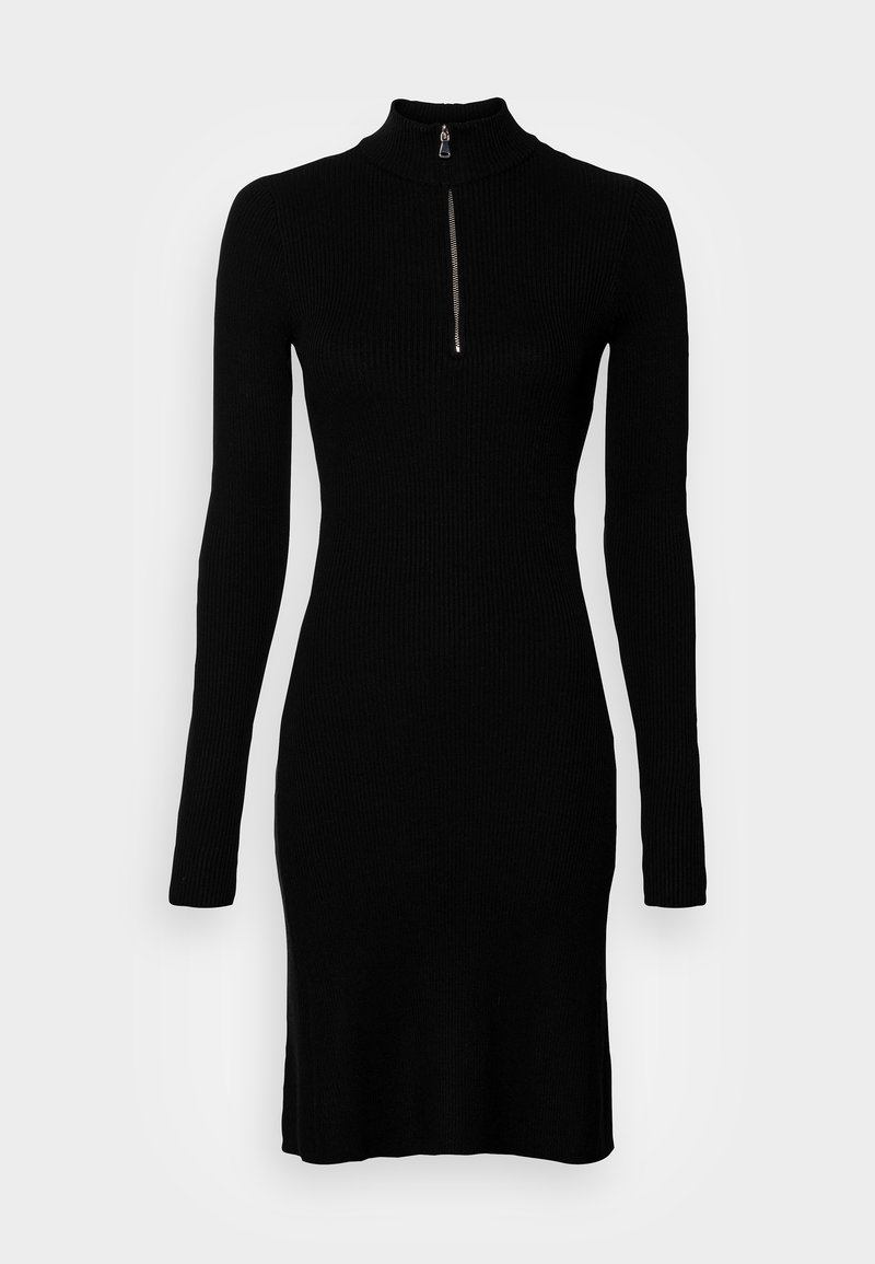 Vero Moda Tall VMWILLOW ZIPPER DRESS Robe pull black/noir ZALANDO.FR