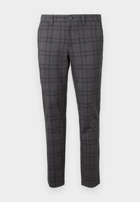 ONSMARK CHECK PANT - Stoffhose - dark grey