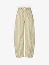 Barrel fit PCBILLO MW TIE - Jean baggy - french vanilla/cloud dancer/beaucoup blue/oyster mushroom