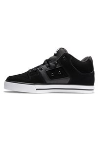 DC Shoes - PURE MID - Sneakers - bkw black white Miniatyrbild 1